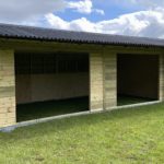 Double field Shelter with Tack Room